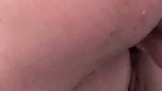 No Longer a Virgin, a Brown-haired Slut Gets Her Ass Penetrated