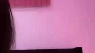 Close up teen foot worship