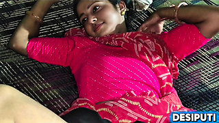 Desi hot bhabhi first time sex in home, with Hindi sex video