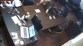 Desperate wife caught cheating with her boss on hidden cam