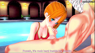 Misty Bikini Blowjob - Poketmonster