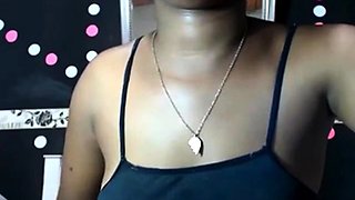 Black Amateur With Saggy Breasts