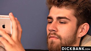 Andrew James Jerks His Big Cock to Rough Porn