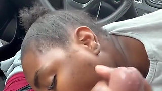 Ebony Car Ride Home with Stranger