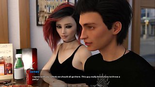 Become A Rock Star Two Hot Girls And Two Guys In Pizzeria Ep 51