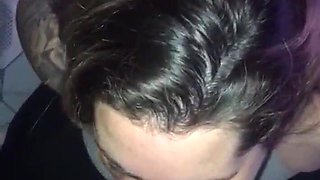 This platinum-blonde gives me a uber-cute dt and I pack her face with spunk