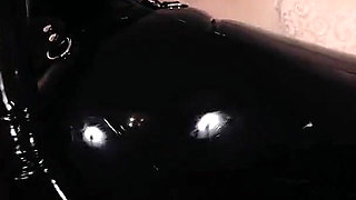 Sexy Fetish Model in Shiny Latex Catsuit Teasing You so! Curvy MILF - Erotic Beautiful