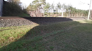 Titslapping at the Railway