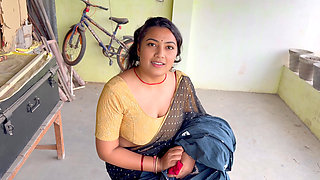 I went to bhabhi's house during summer vacation and enjoyed a lot with my lovely bhabhi, Full Hindi Viral Video