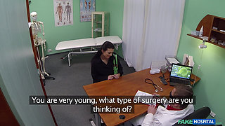 Young Stepmom Takes a Thermometer up Her Ass