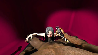 Filmed While She Sucks - VR Cgi 3D Hentai Anime