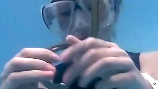 Underwater Bondage, Kink & Cum in My Tight Wetsuit