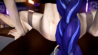 Genshin Impact - Yae Miko and Raiden Shogun Japanese Gangbang Sex - 3D Hentai Animations