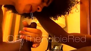 Hot Black Maid Does Some Webcam Black and Ebony