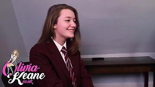 18 Year Old Olivia Enjoys Six Guys - OliviaKeane