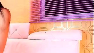 Beauty small tit amateur teen masturbating her shaved pussy