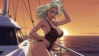 Ai Big Boob Babes on Boats