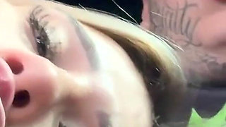 We Fucked Inside a Tow Truck While Our Car Was Being Driven