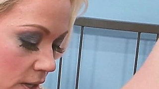 She Likes Pussies Scene-4_exuberant Blonde Lesbians Cum Together with Their New Dildo