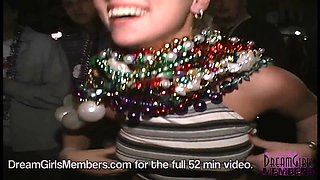 The hot girl next door gets nude at mardi gras