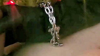 Stina Stone Femdom Handjob Tease Denial Facesitting by Mistress in Leather Gloves Part 2