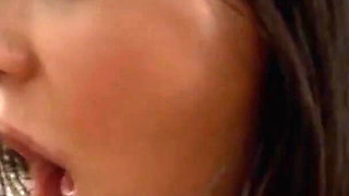 Two pretty lesbians does anal fucking and scissoring