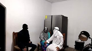 Amateur Latin Couple Cheating: Priest Allows Hot Wife to Fuck Lover Doggy Style - Real Homemade Sex