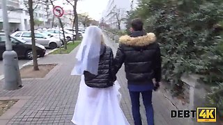 Debt4k. your brides ass will conform to pay your debt!