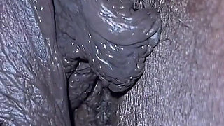 Rubbing Fingering My Wet Fat Big Labia Pussy