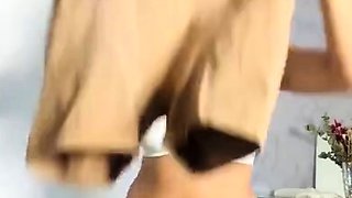 Stripping Amateur In Sexy Panties