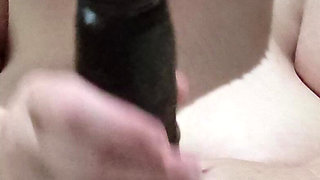 Big Cock Not Done Just Once 3 Times Cumming and He's Still Pumping