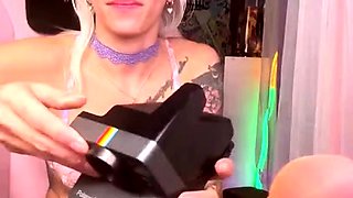 Gorgeous blonde teen Kelly Candy foot fetish