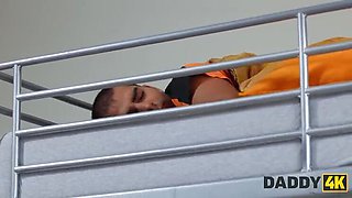 Daddy Caught Cheating With Son's Hot Blonde Girlfriend - Perfect Body HD Sex