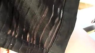 Real Italian Couple Outdoor Sex Game - Hairy Housewife Titty Fucking in Park