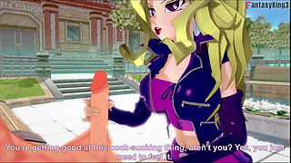 Mai Valentine Blowjob - Yu Gi Oh