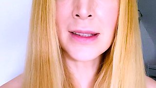 Blonde emo amateur solo masturbation