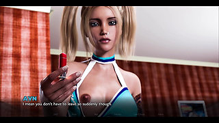 Timestamps: Lost Love 53 - Blonde College Cheerleader Flashes Her Tits Before Going to Practice