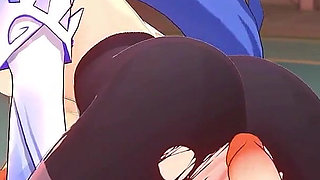 Genshin Impact - Ganyu and Aether Passionate Sex Scene - 3D Hentai Animation