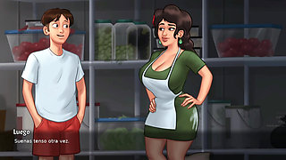Summertime saga New Scenes With the character Maria +18 Porn game