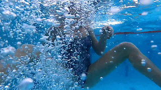 Teasing a Stranger at the Public Pool