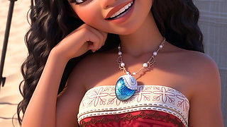 Moana 3D cartoon porn animation my Remake
