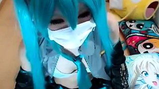 Miku Hatsune Asian Amateur Webcam Show