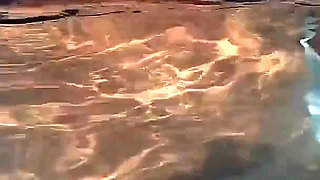 Blowjob in the Pool and Then We Went Home to Continue