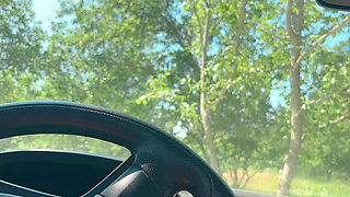 Piss Garden Nearby Car