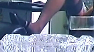 Hairy Blonde Sucks Cock and Gets Fingered Wildly