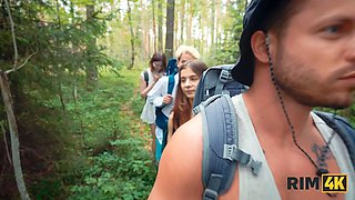 Rim4k. two chicks 1 cleanup. hot fetish sex with kioto & Funky Town