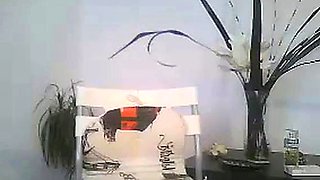 Skinny Mature Granny on Webcam