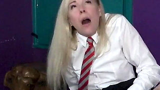 Student's Revenge Wank Making Glove Smell Like My Pussy