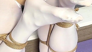Dance Costume White Silk Corporal Punishment Pure Enjoyment Version