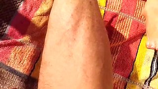 Amateur Blonde Mature Wife Loves Toes And Sun